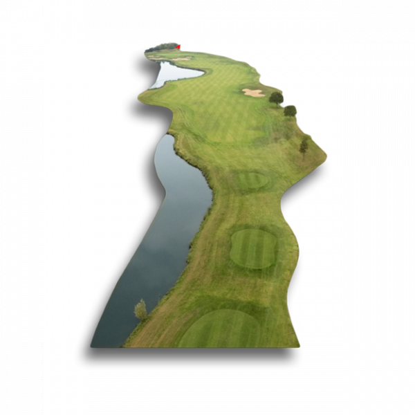 Golf sul lago di Garda, percorso Jack Nicklaus II, buca 14